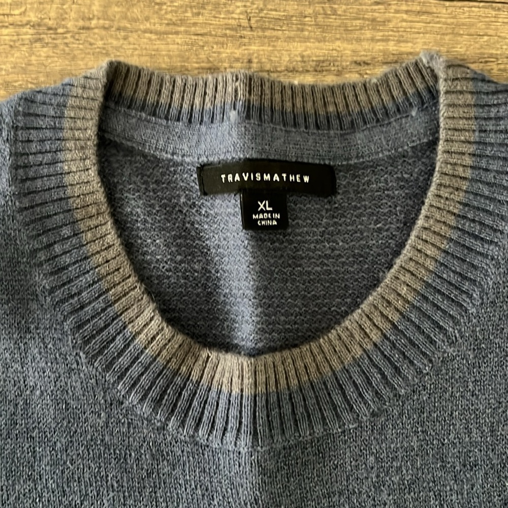 Travis Mathew Men’s Wool Sweater - Size XL - Picture 3 of 5